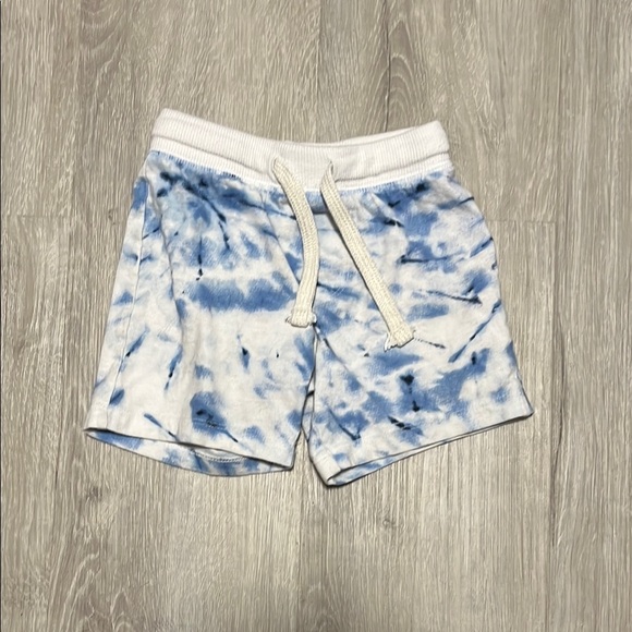 4/$30 Blue Tie-Dye Girls Shorts - Picture 1 of 1